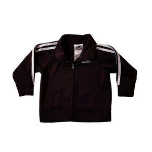 Baby Girl's Adidas Black Jacket- Size 9M